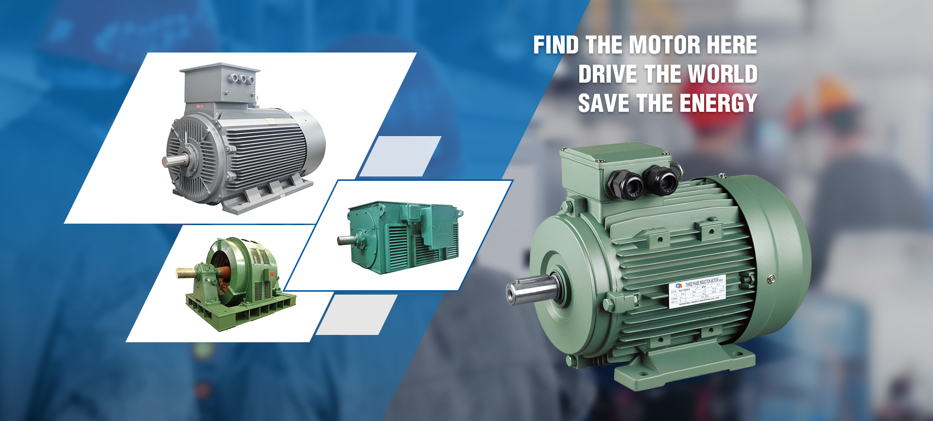 400 Kw AC Induction Electric Motors Elektromotor for Blower - China